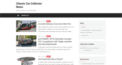 Desktop Screenshot of classiccarcollectornews.com